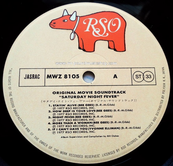 Various Artists - Saturday Night Fever (The Original Movie Sound Track)