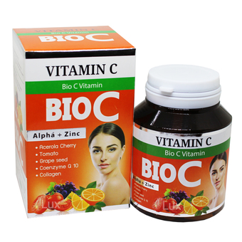 BIO C Vitamin 1,500 mg. Alpha+Zing