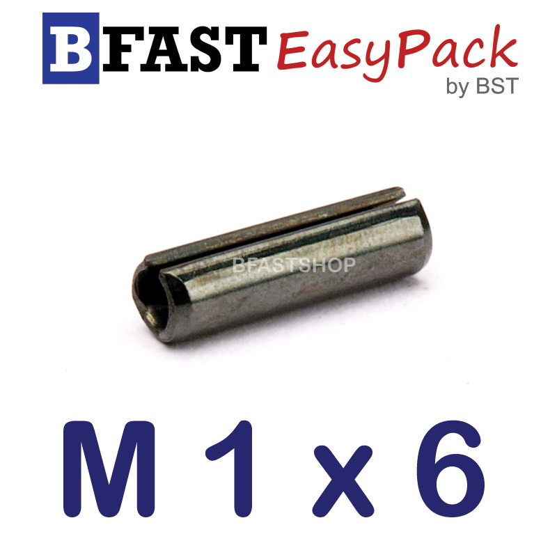 ปิ๊นตะกุด M1 x 6 (5 ตัว/ถุง)