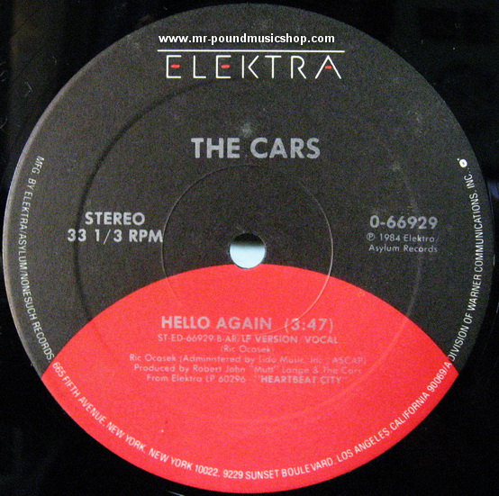 The Cars - Hello Again