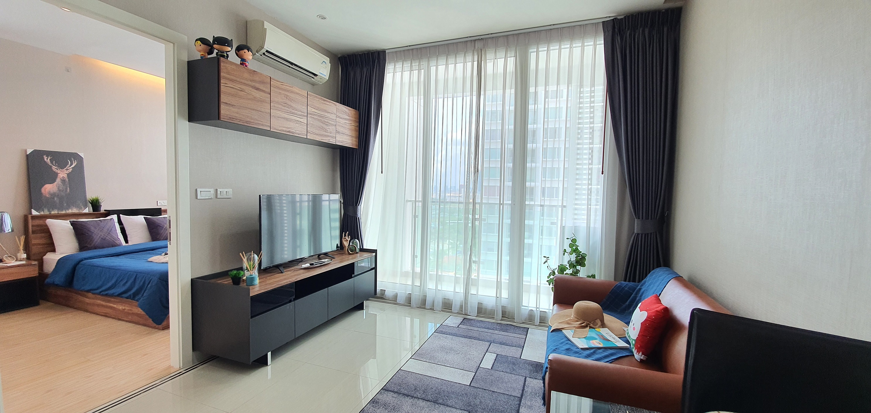 ✨ขาย / ให้เช่าคอนโด TC Green Rama 9 : ทีซี กรีน พระราม 9 ห้องมุมวิวสวย โล่ง โปร่ง สุดคุ้ม!