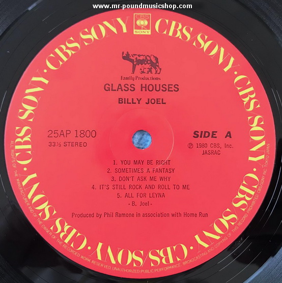 Billy Joel - Glass Houses