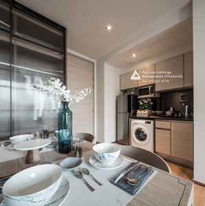 ให้เช่าคอนโด Park 24 (พาร์ค 24) 1 ห้องนอน 1 ห้องน้ำ ขนาด 28 ตร.ม