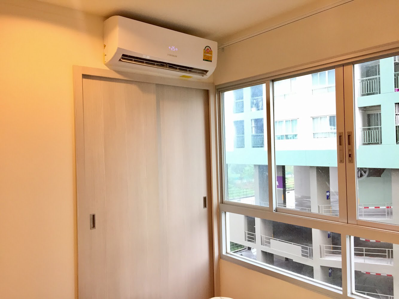 ขายคอนโด Lumpini Park Rattanathibet (ลุมพินี พาร์ค รัตนาธิเบศร์) 1 ห้องนอน 1 ห้องน้ำ ตึก A ชั้น5 ขนาดห้อง 26.11 ตรม.