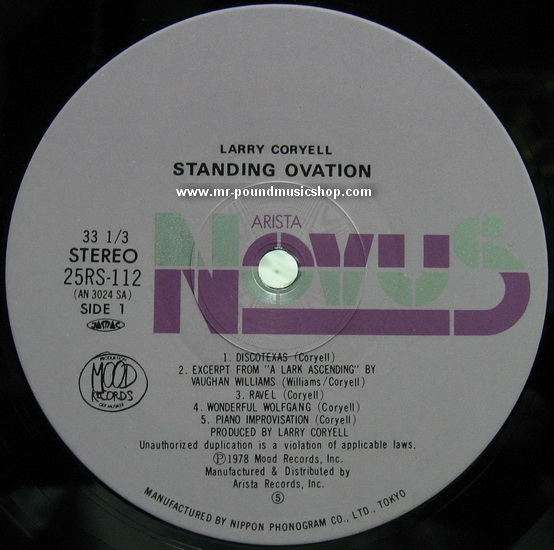 Larry Coryell - Standing Ovation - Solo