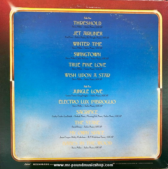 The Steve Miller Band - Book Of Dreams