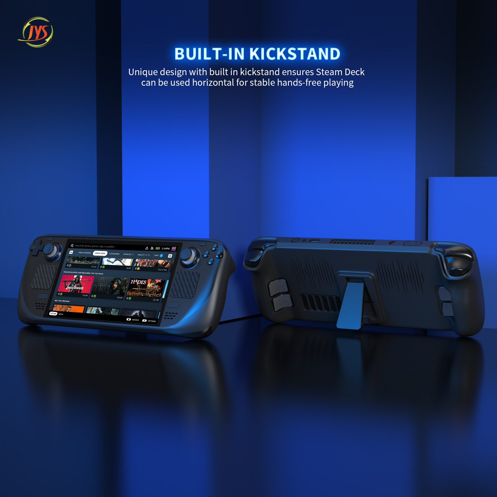 JYS Steam Deck TPU Case & Sticker JYS-SD016