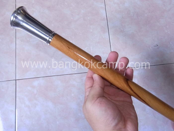 ไม้มงคลหายาก... ไม้ตะพด(มะยมป่า หรือ ตะค้ำ) หัวป้าน+ท้ายไททาเนียม ยาว99ซม