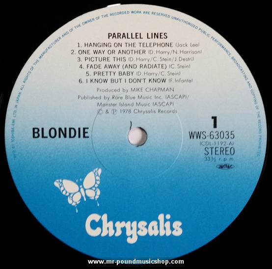 Blondie - Parallel Lines