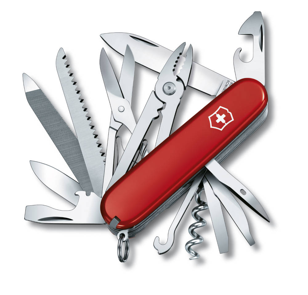 มีดพับอเนกประสงค์VICTORINOX รุ่น HANDYMAN Made in Switzerland ของใหม่ แท้ พร้อมกล่องและคู่มือ (1.3773)