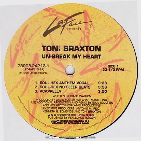 Toni Braxton - Un-Break My Heart