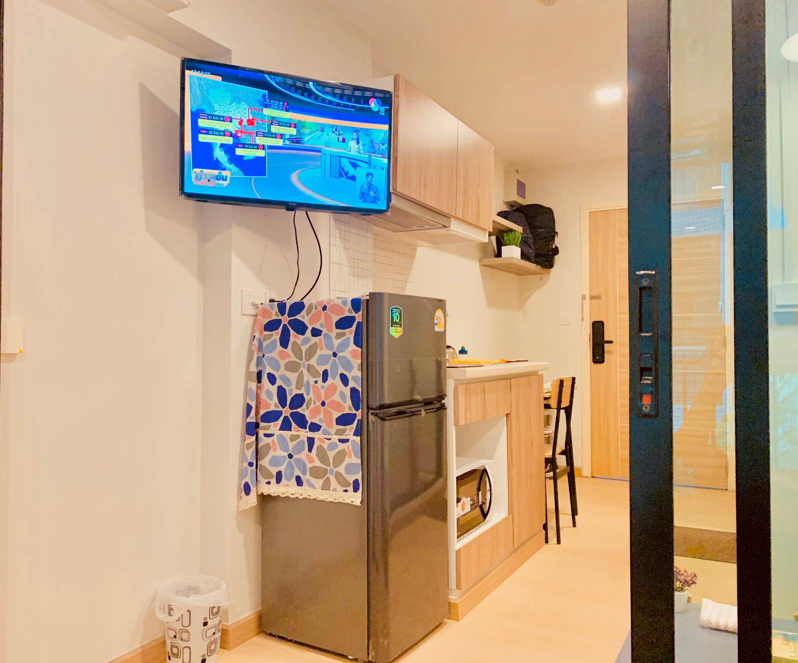 🔥 ขาย / ให้เช่า ห้องแต่งใหม่ทั้งห้อง เฟอร์ครบ ตรงตามรูปเป๊ะ! ห้องสวยตรงปก ไม่จกตา ในโครงการ พอส คอนโด สุขุมวิท 115 (Pause Condo Sukhumvit 115) 🔥