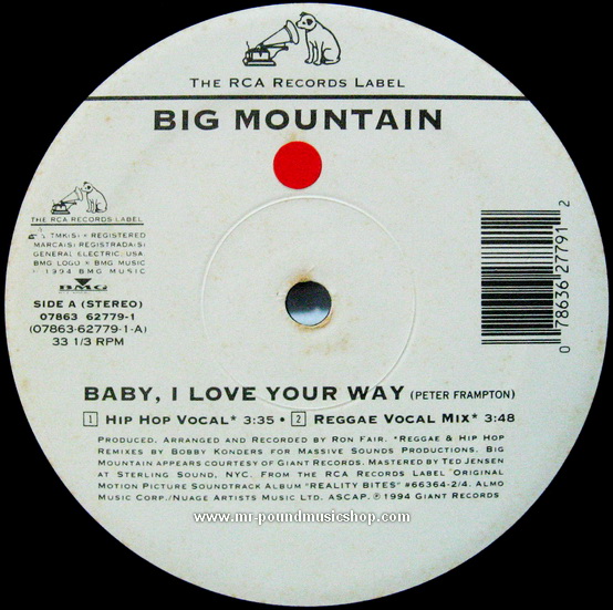 Big Mountain - Baby, I Love Your Way (Ost. Reality Bites)