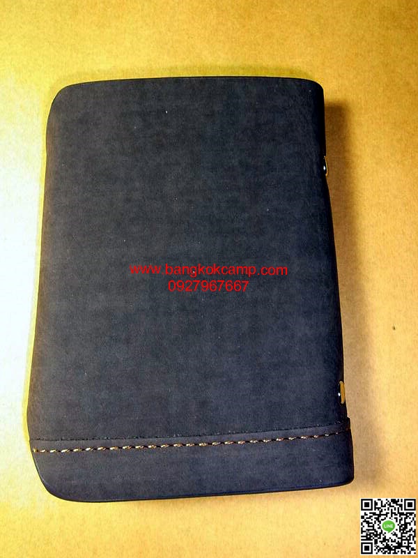 กระเป๋าใส่บัตร BOVI'S ใส่บัตรเครดิตได้ 20ใบ (สีน้ำตาลไหม้)