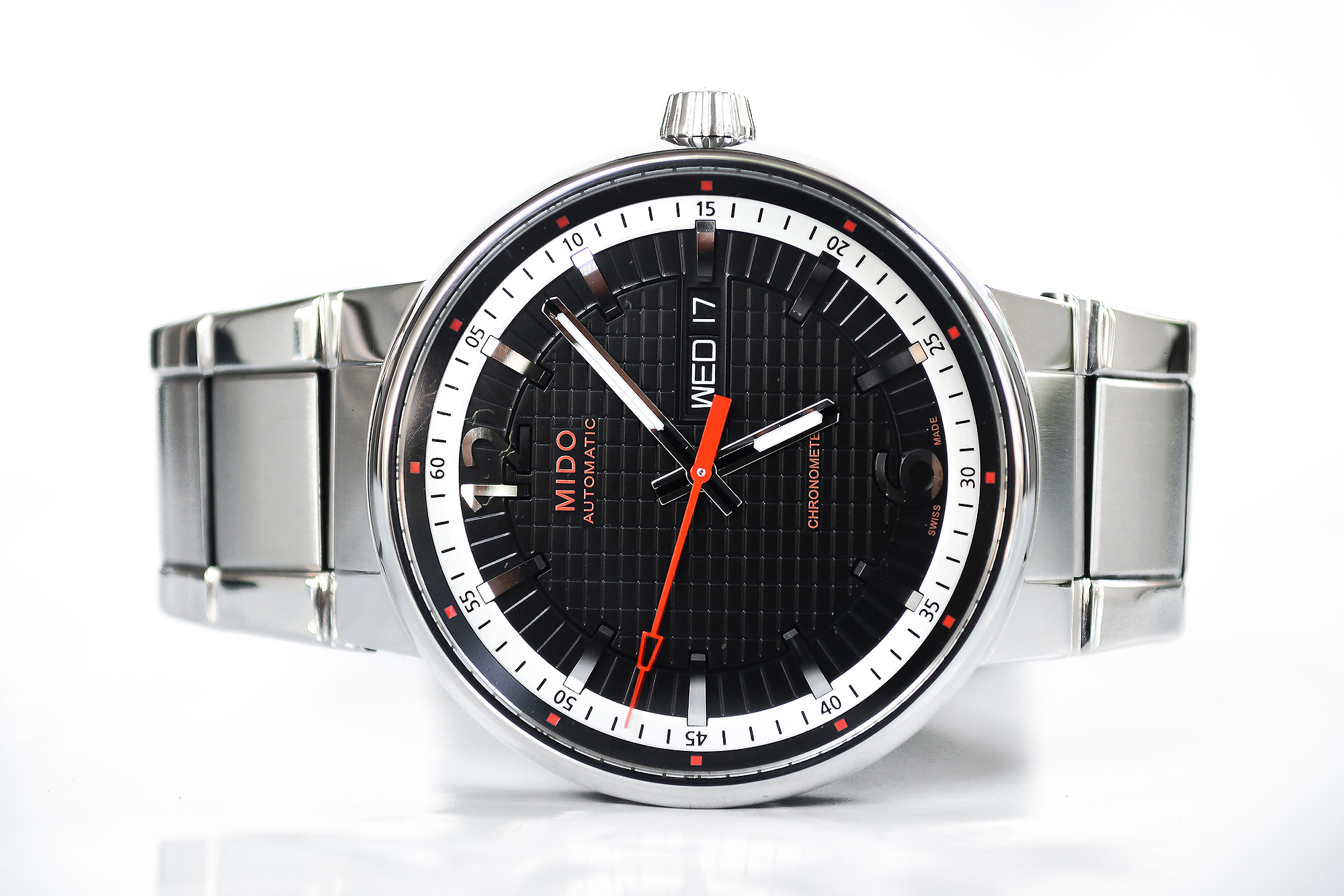 Mido Great Wall Chronometer หน้าดำ