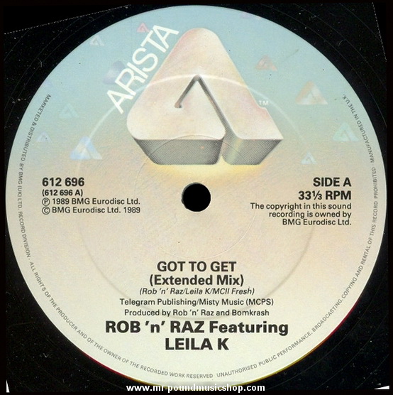 Leila K with Rob 'N' Raz - Got To Get