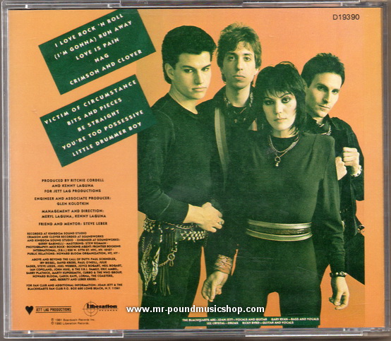 Joan Jett And The Blackhearts - I Love Rock 'n' Roll