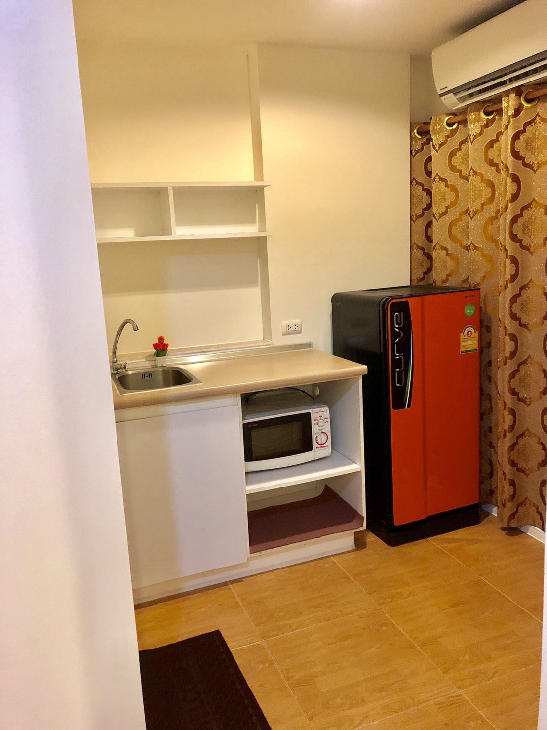 ให้เช่าคอนโด Lumpini Ville Onnut 46 (ลุมพินี วิลล์ อ่อนนุช 46) 1 ห้องนอน 1 ห้องน้ำ ขนาด 31.75 ตรม.