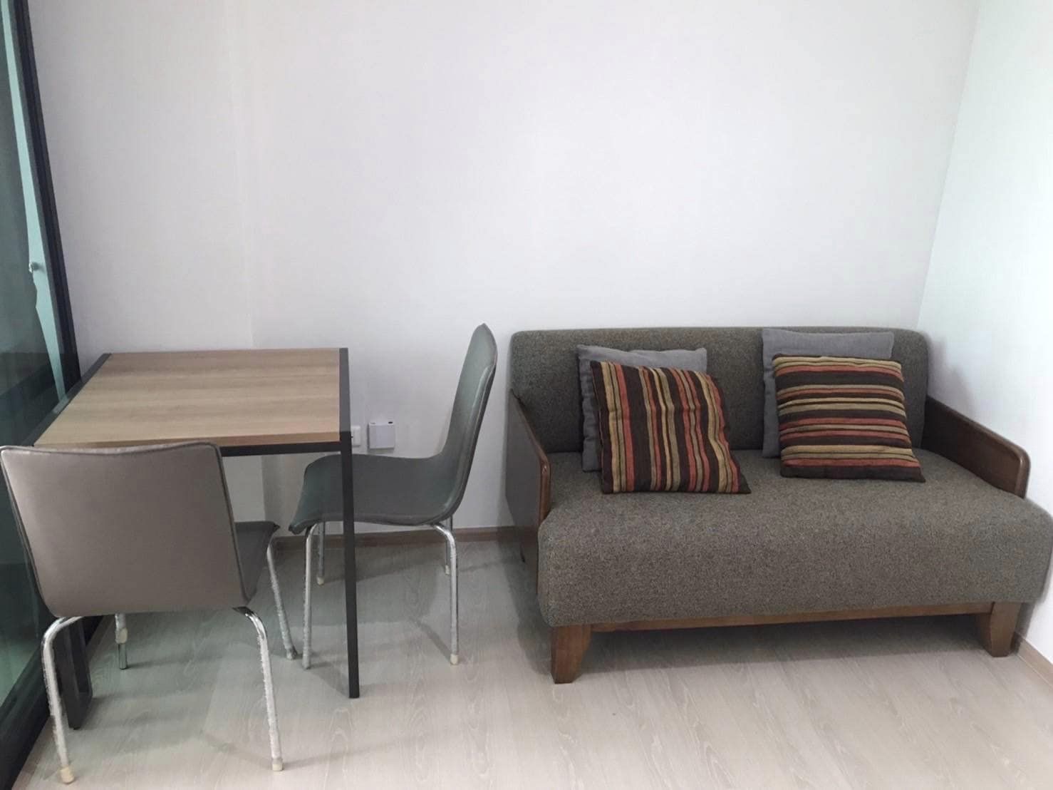 ให้เช่า คอนโด The Excel Parc ซอยลาซาล 19 (สุขุมวิท 105) 1 ห้องนอน 1 ห้องน้ำ ขนาดห้อง 28 ตร.ม. คอนโดอยู่ชั้น 3