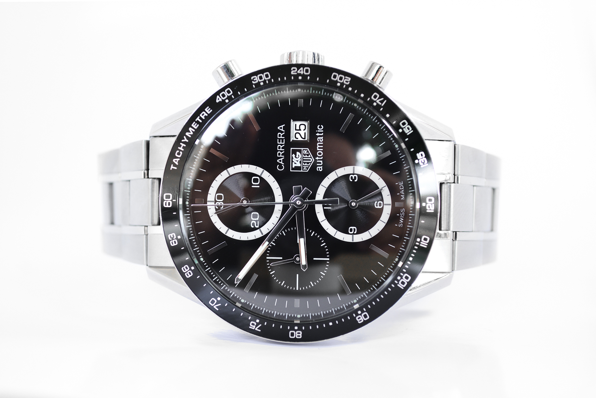 Tag Heuer Carrera Calibre 16 Automatic Chronograph หน้าดำ (Sold)
