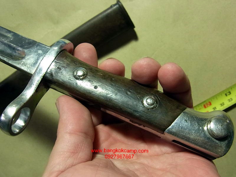 มีดทหารเยอรมัน Chile Mauser Bayonet M1889 made by Weyersberg Kirschbaum u.CO Solingen Made in GERMANY