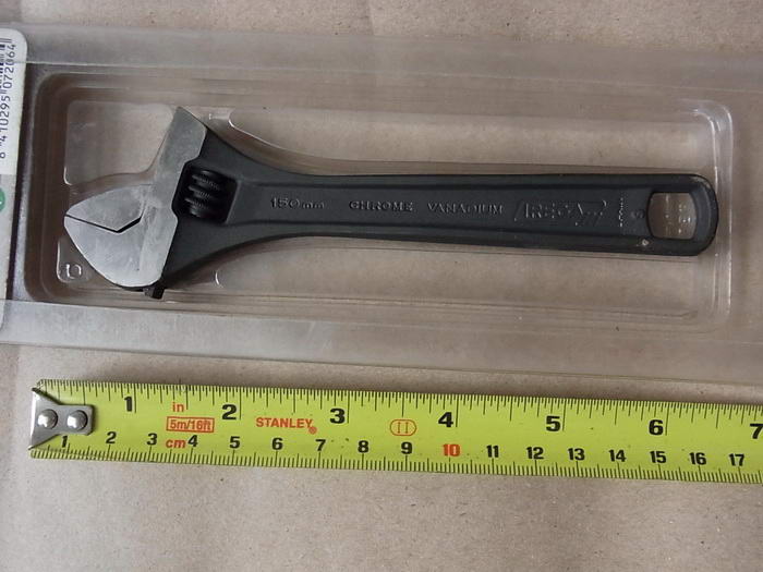 ประแจเลื่อน IREGA ขนาด 6 นิ้ว สเปน Made in Spain ใหม่ แท้.