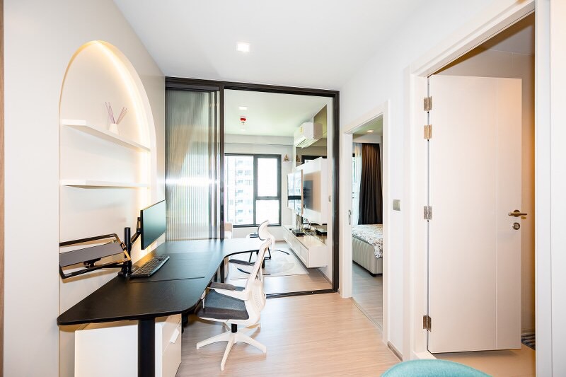 ขายคอนโด Life Asoke - Rama 9 : ไลฟ์ อโศก พระราม 9 1 ห้องนอน 1 ห้องน้ำ 1 ห้องอเนกประสงค์ ขนาด 40.16 ตรม