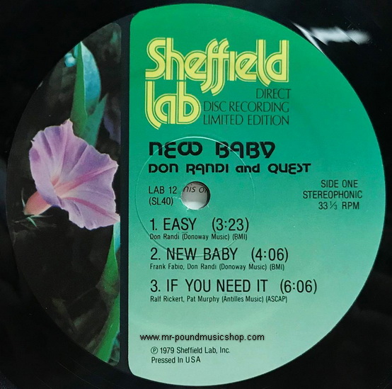 Don Randi And Quest - New Baby