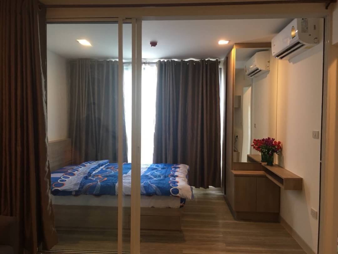 ขาย / ให้เช่าคอนโด Moniiq Sukhumvit 64 (โมนีค สุขุมวิท 64) 1 ห้องนอน 1 ห้องน้ำ ขนาด 31.99 ตรม ชั้น 3 อาคาร บี ห้อง 123/232 (ไม่มีอ่าง) วิวสระ ตกแต่งพร้อมอยู่