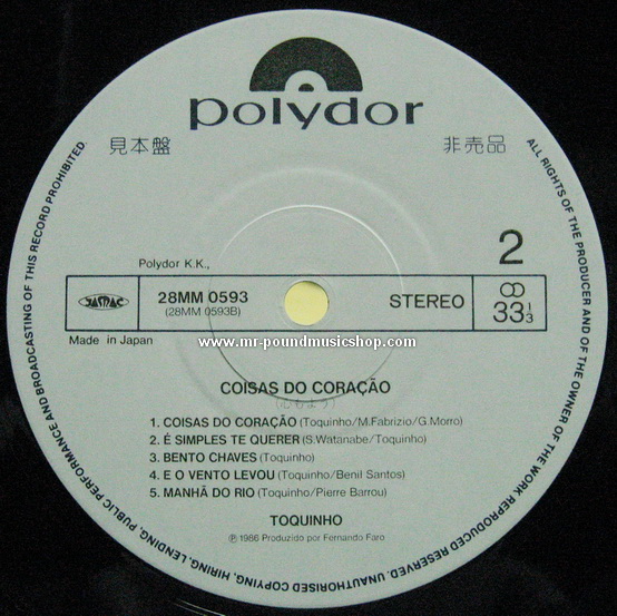 Toquinho - Coisas Do Coracao