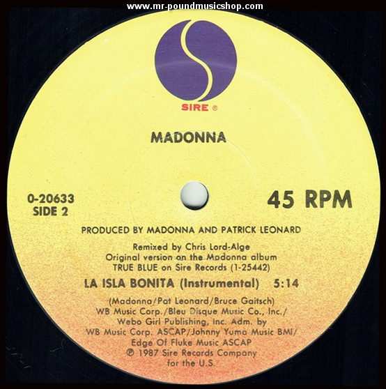 Madonna - La Isla Bonita