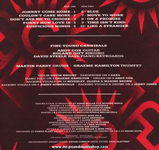 Fine Young Cannibals - Fine Young Cannibals