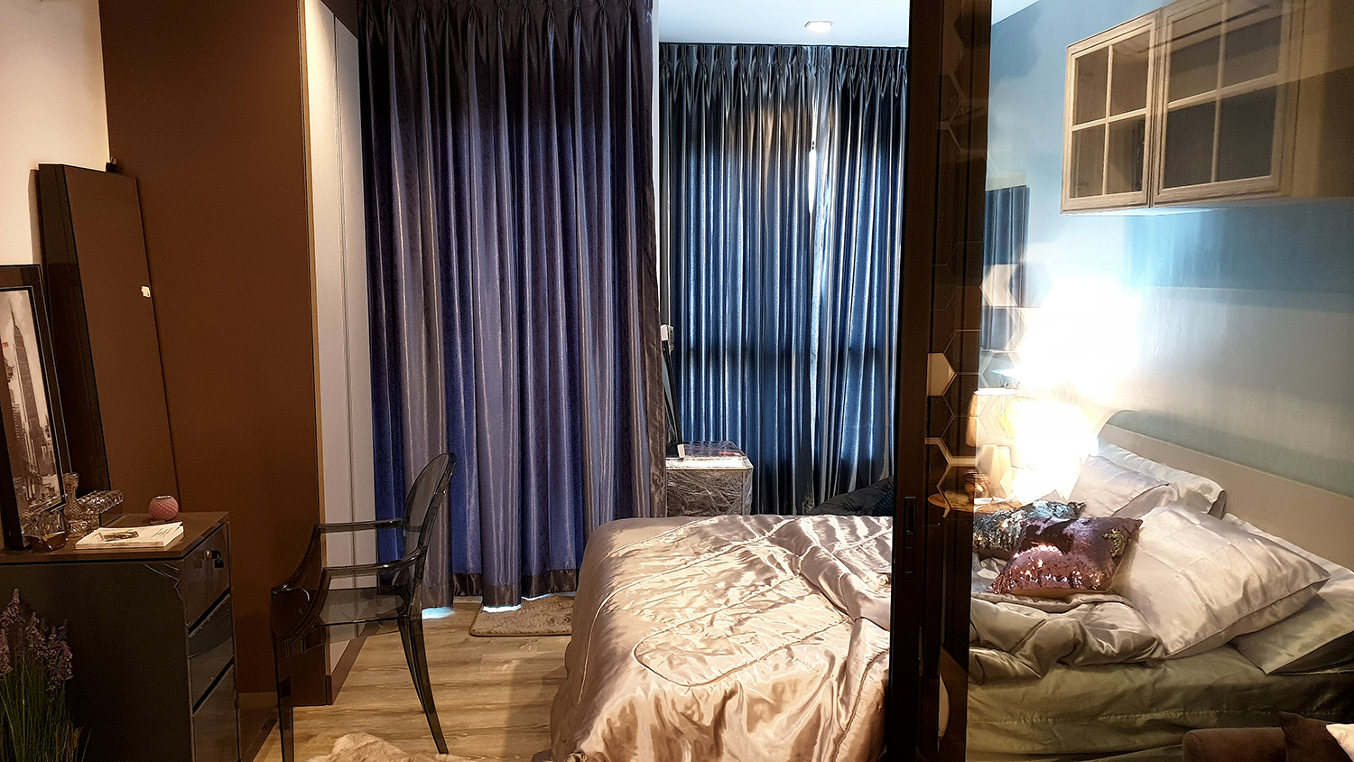 ขายคอนโด Knightsbridge Sky River Ocean (ไนท์บริดจ์ สกาย ริเวอร์ โอเชี่ยน) 1 ห้องนอน วิวโค้งแม่น้ำ