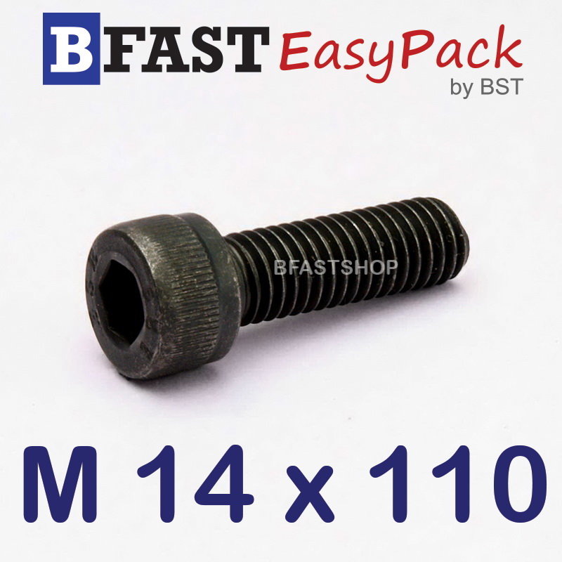 สกรูหัวจมดำ M 14 x 110 *เกลียวครึ่ง*