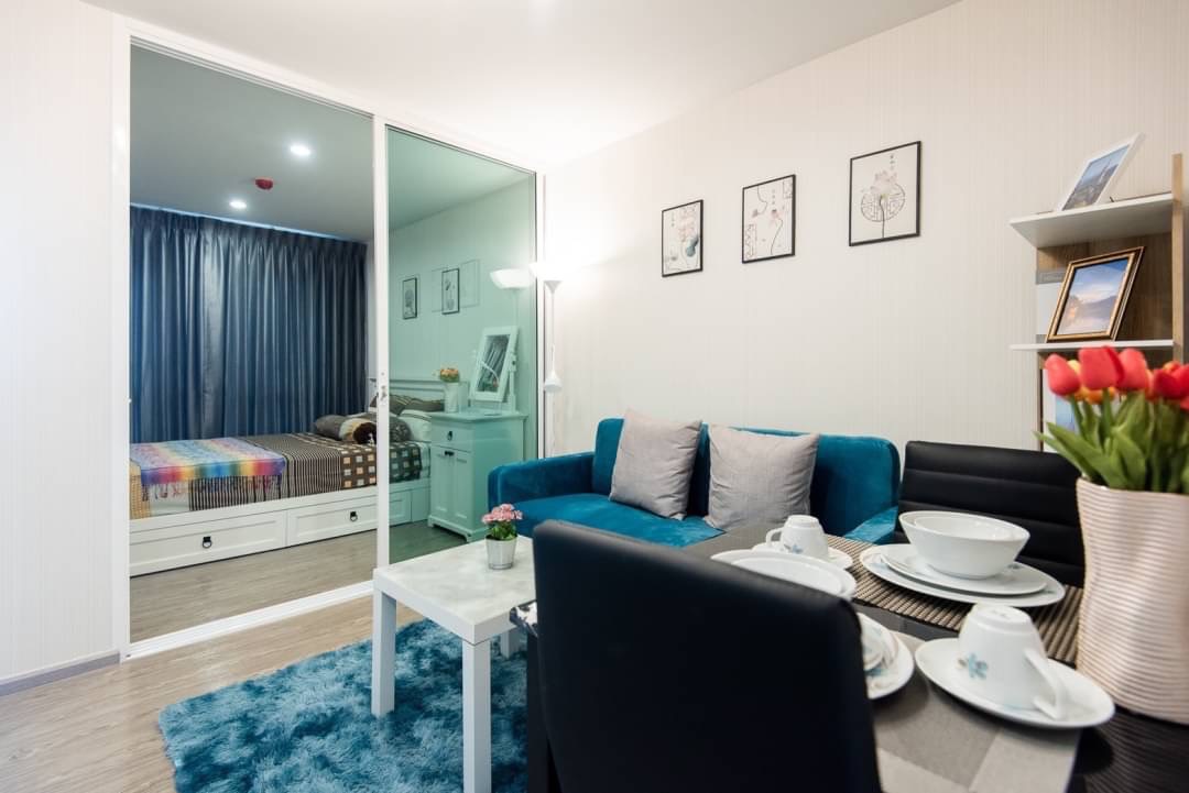 ขาย/ให้เช่าคอนโด Reach Phaholyothin 52 (รีช พหลโยธิน 52) วิวสระว่ายน้ำชั้น 7 อาคาร D ชั้น 7 ห้อง 706 วิวสระว่ายน้ำ ห้องมุม พื้นที่ 30.86 ตรม.