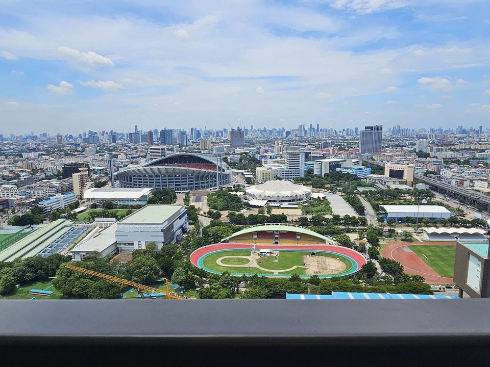 ให้เช่า คอนโด ศุภาลัยเวอเรนดา รามคำแหง Supalai Veranda Ramkhamhaeng ติดรถไฟฟ้าสายสีส้มสถานีราชมังคลา ฯ (0เมตร) - ห้อง 30 ตรม. ชั้น 32 ตึก B