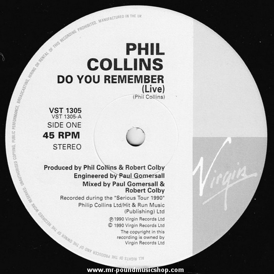 Phil Collins - Do You Remember?