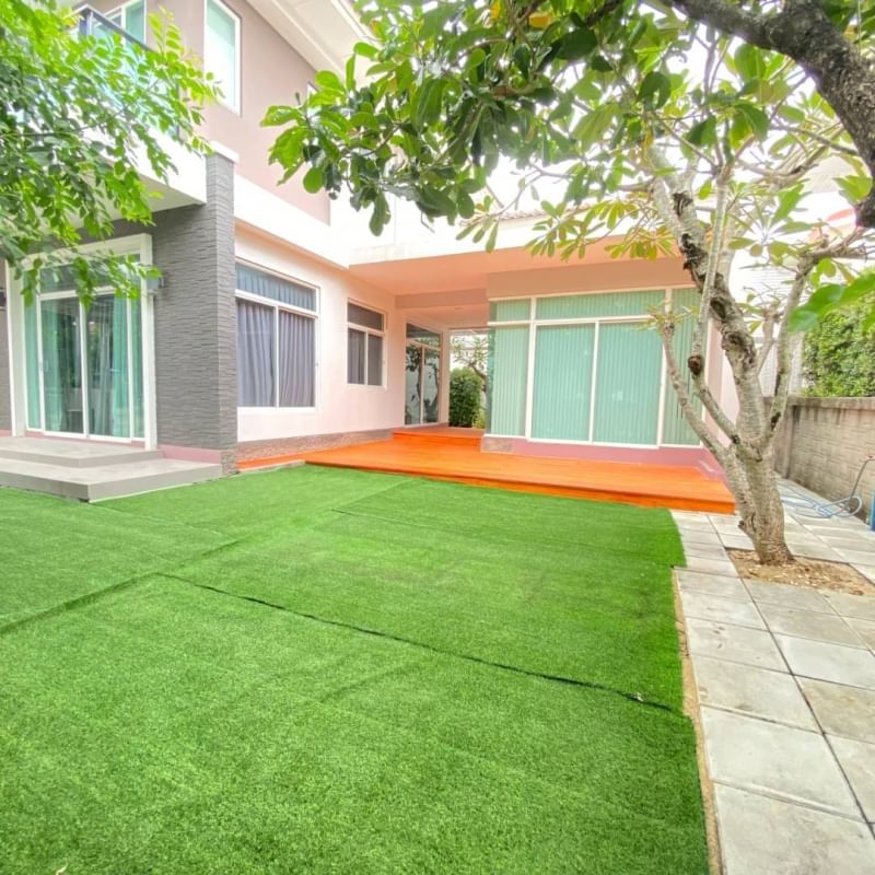 ให้เช่าบ้านเดี่ยวเดือนละ100,000 บาท ต่อเดือน ต้นโครงการ หมู่บ้าน Casa Premium On Nut-Wongwaen : คาซ่า พรีเมี่ยม อ่อนนุช-วงแหวนบางนา กม. 7 ใกล้เมกา บางนา สนามบินสุวรรณภูมิ