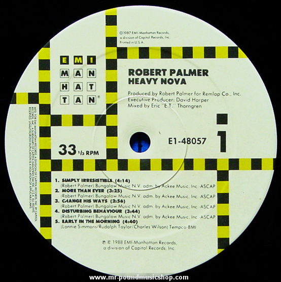 Robert Palmer - Heavy Nova