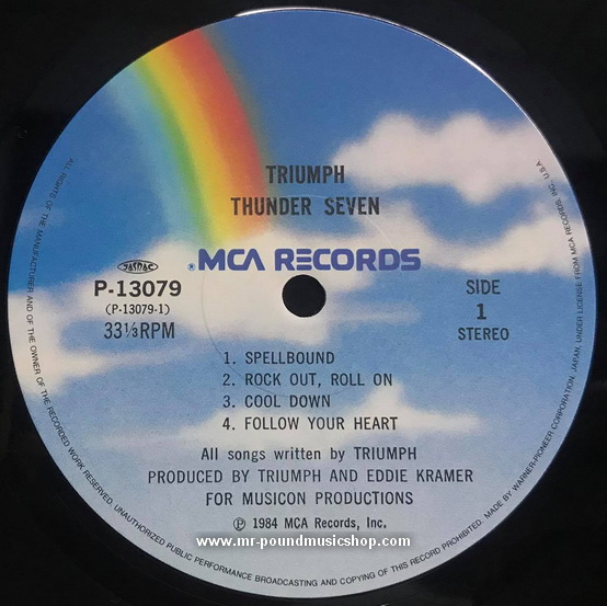 Triumph - Thunder Seven