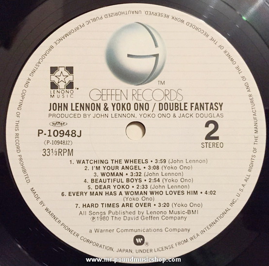 John Lennon & Yoko Ono - Double Fantasy