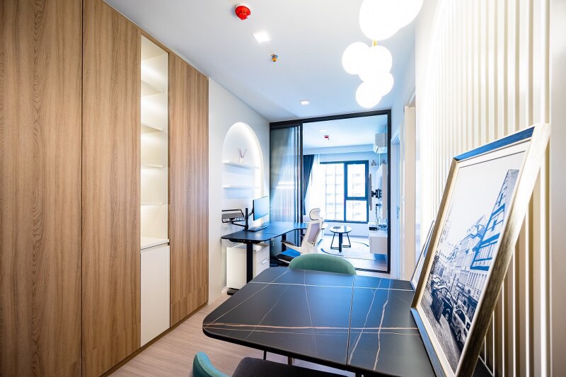 ขายคอนโด Life Asoke - Rama 9 : ไลฟ์ อโศก พระราม 9 1 ห้องนอน 1 ห้องน้ำ 1 ห้องอเนกประสงค์ ขนาด 40.16 ตรม