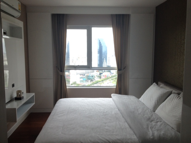 ขาย / เช่า คอนโด Belle Grand Rama 9 2 ห้องนอน 2 น้ำ ชั้น 30 ตึกดี 1 พื้นที่ 90 ตร.ม วิวเมือง ทิศเหนือ Fully furnished-Premium