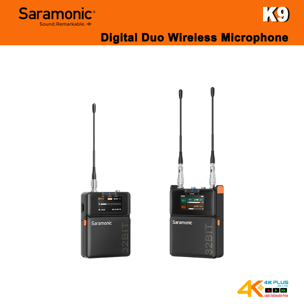 Saramonic K9 Digital Duo Wireless Microphone