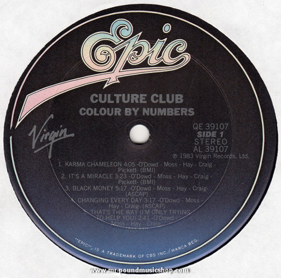 Culture Club - Colour By Numbers
