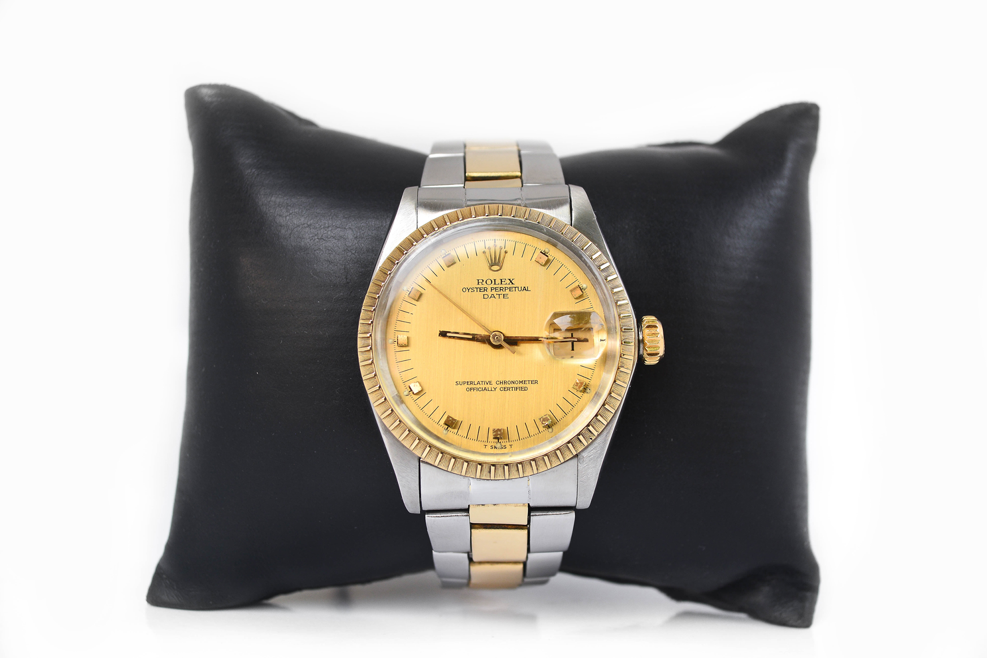 Rolex Oyster Perpetual Date 2tone 18K Automatic Man Size