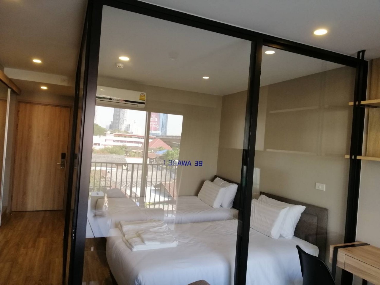 ให้เช่าคอนโด Blossom Condo @ Sathorn - Charoenrat (บลอสซั่ม คอนโด สาทร-เจริญราษฎร์ แบบ 1 ห้องนอน 1 ห้องน้ำ ขนาด30 ตรม อาคาร A