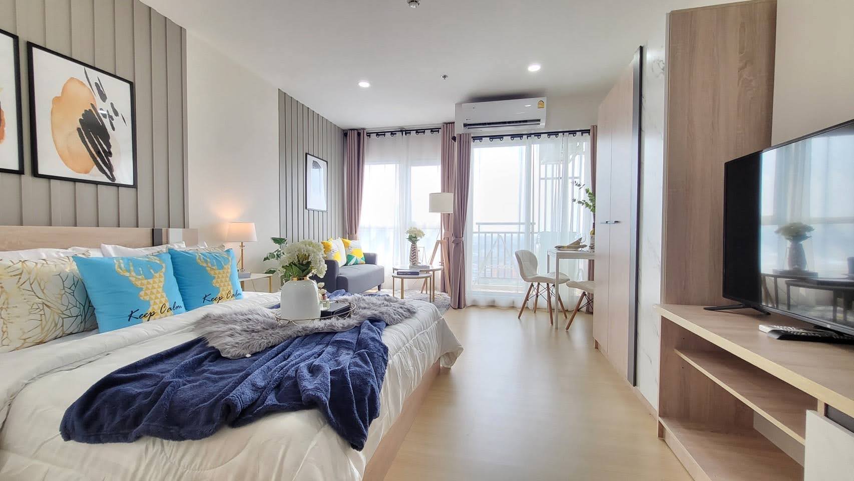 ให้เช่า Supalai Veranda Phasi Charoen Station ศุภาลัย เวอเรนด้า สถานีภาษีเจริญ ติดรถไฟฟ้า ห้องสตูดิโอ