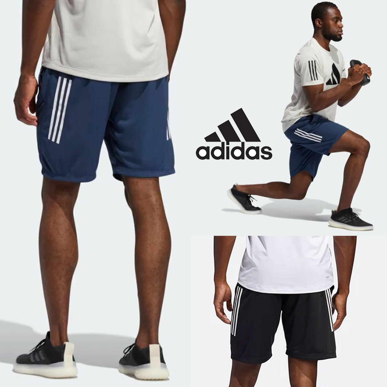 Adidas Training 3Strips Kn shorts