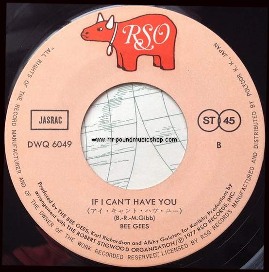 Bee Gees - Stayin' Alive / If I Can't Have You